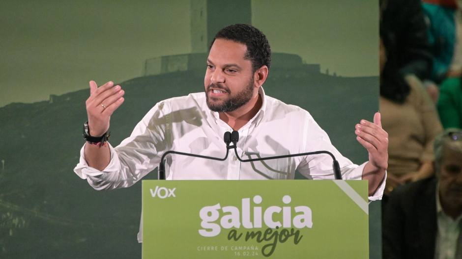Garriga, tras quedarse Vox sin representación en Galicia