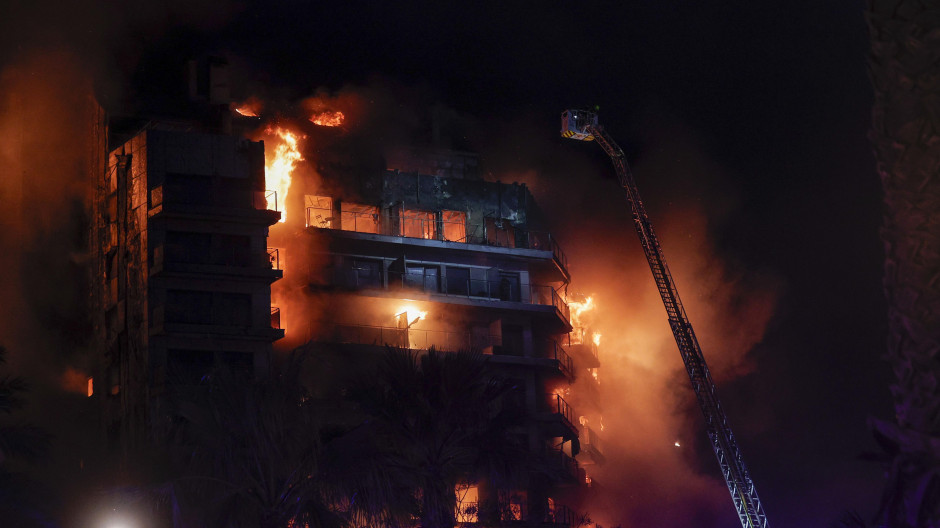 Incendio Valencia
