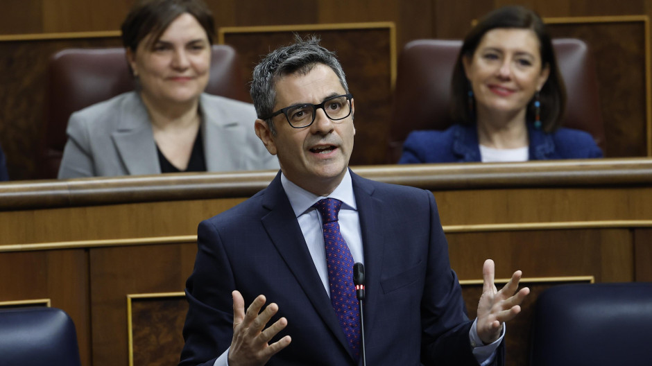 El ministro de Presidencia y Justicia, Félix Bolaños