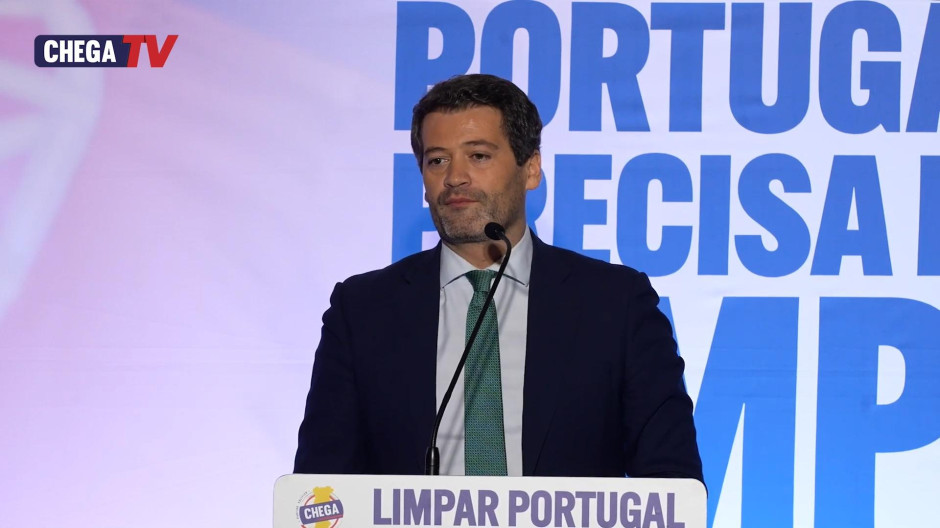 El líder de Chega no quiere a Lula en Portugal y a Sánchez lo menos posible