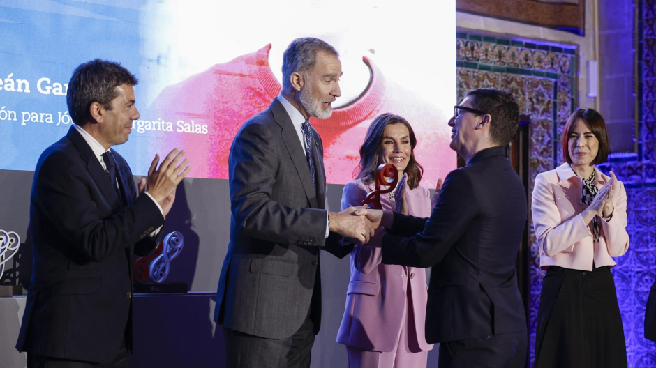 Los Reyes entregan uno de los premios nacional de Investigación a Miguel Ángel Mompeán García