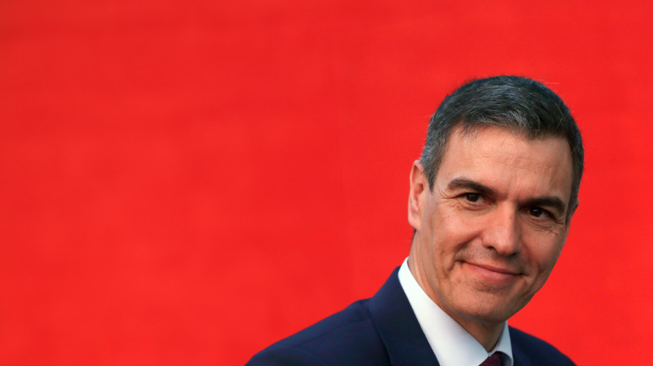 El presidente del Gobierno, Pedro Sánchez