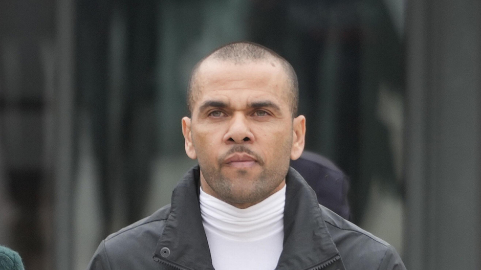 Former soccerplayer Dani Alves leaving prison in Barcelona March 25, 2024