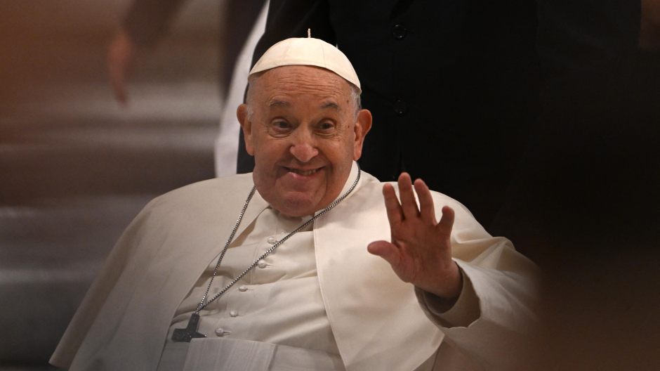 El Papa Francisco durante la Vigilia Pascual