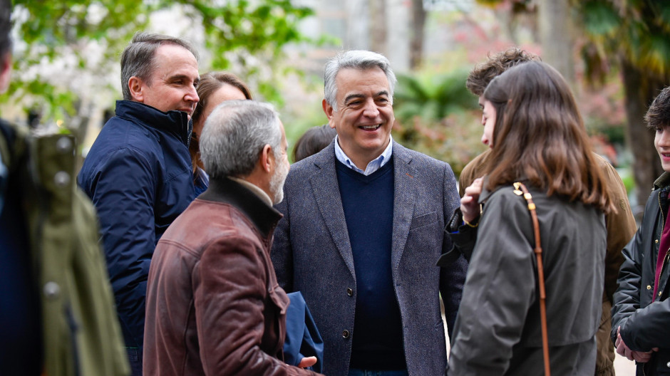 El presidente del PP del País Vasco y candidato a lehendakari, Javier de Andrés, en directo