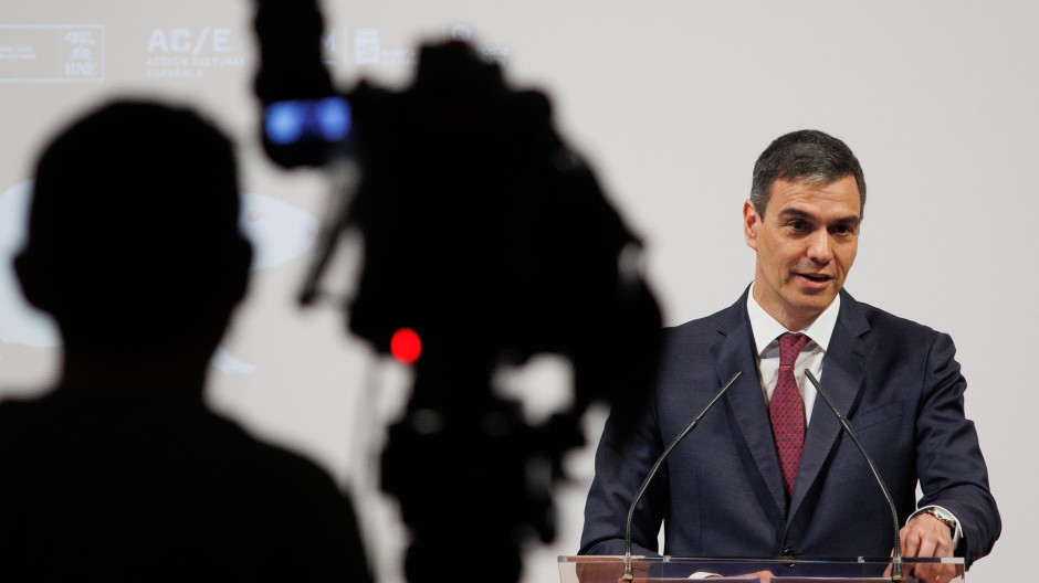 El presidente del Gobierno, Pedro Sánchez
