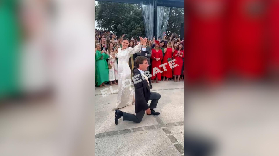El chotis que bailó tras su boda Almeida y Teresa Urquijo