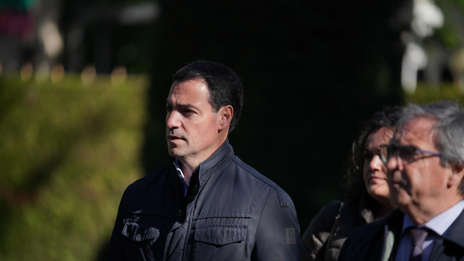 El candidato del PNV, Imanol Pradales
