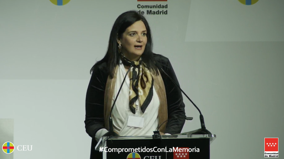 Rocío López, comisionada de Víctimas del Terrorismo de la Comunidad de Madrid