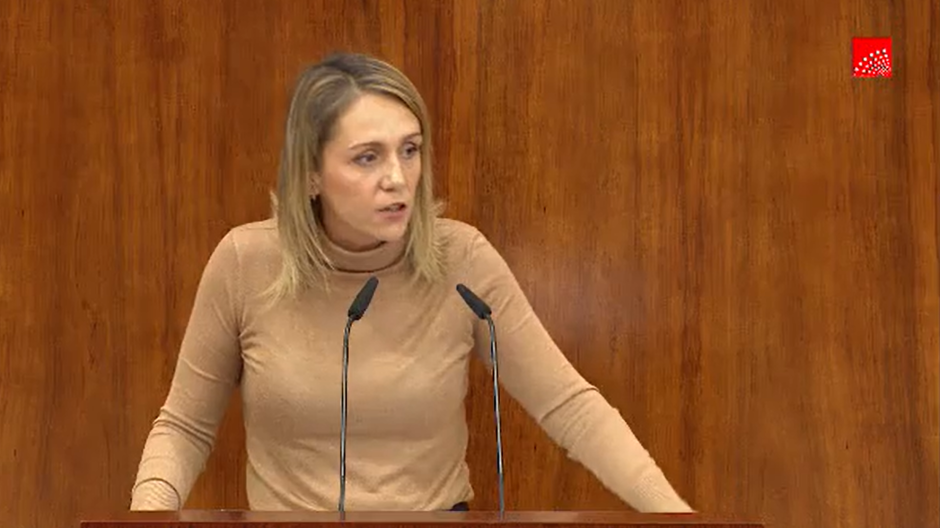 La diputada del PP en la Asamblea de Madrid Alma Ezcurra
