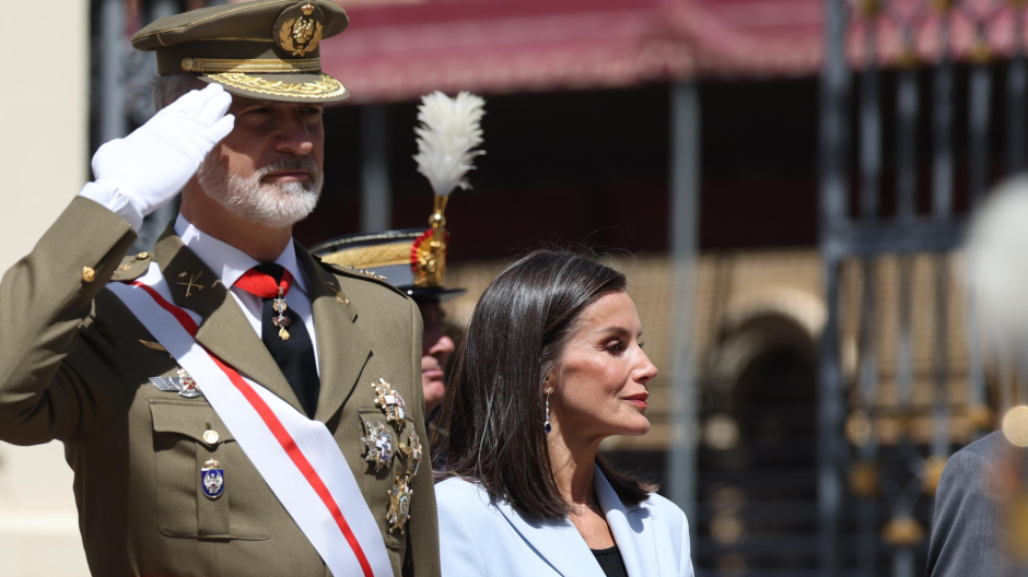 El Rey Felipe VI y la Reina Letizia