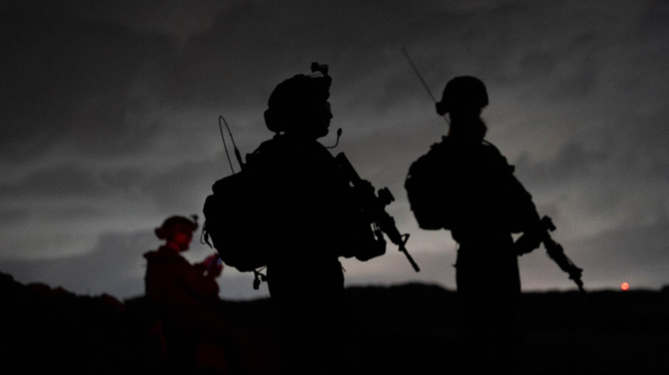 Soldados israelíes, en el norte de la Franja de Gaza