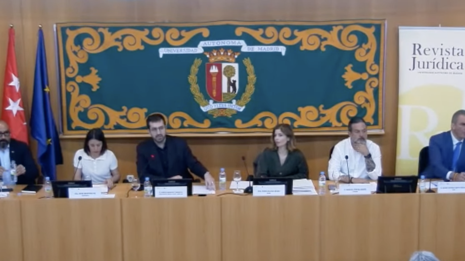 Tercera mesa de las Jornadas de la Revista Jurídica de la UAM