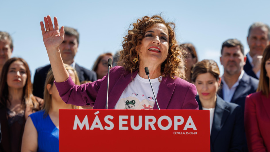 La vicepresidenta primera del Gobierno, María Jesús Montero