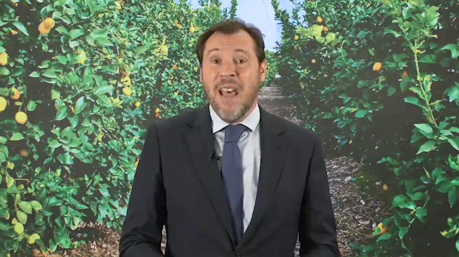 Óscar Puente, en su vídeo subido a X