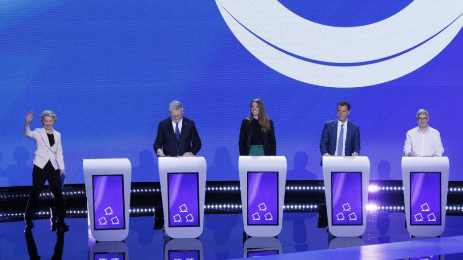 Debate de Eurovisión, con los candidatos a presidir la Comisión Europea