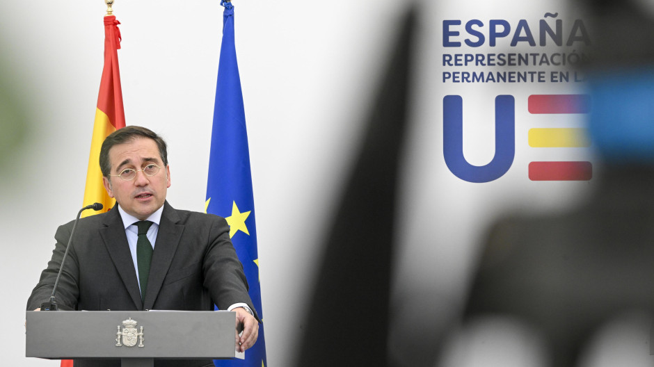 El ministro de Exteriores, José Manuel Albares