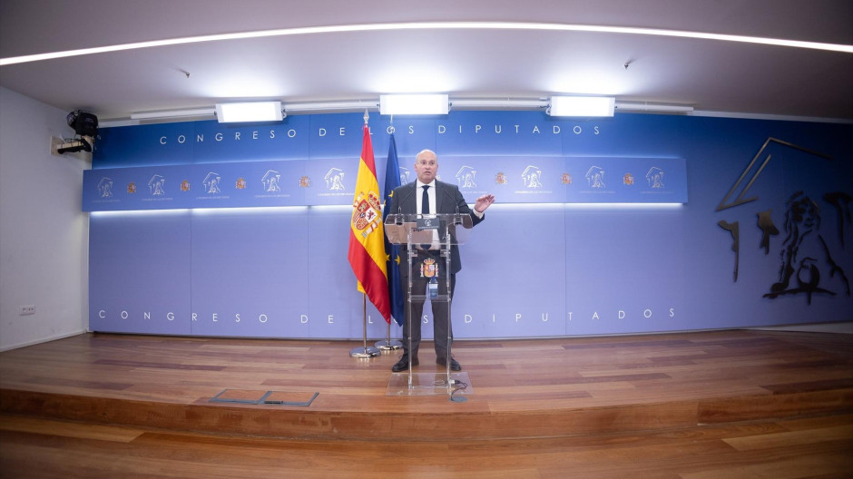 La portavoz del PP en el Congreso, Miguel Tellado