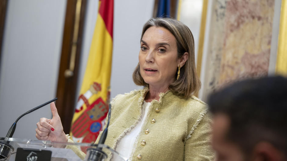 La secretaria general del PP, Cuca Gamarra