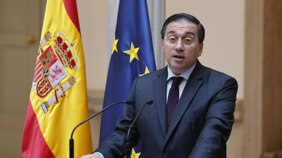 El ministro de Exteriores, Albares, 06-06-24