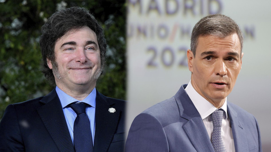 Sánchez y Milei coinciden por vez primera desde el inicio de la crisis diplomática