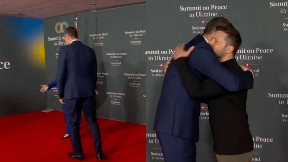 Momento de la equivocación de Sánchez con la presidenta de Suiza