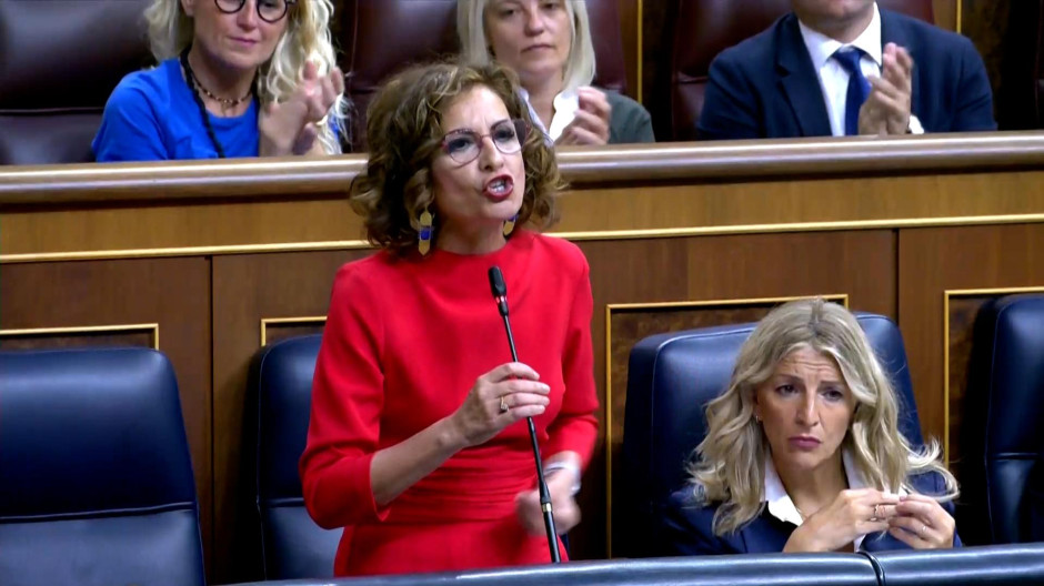La ministra María Jesús Montero