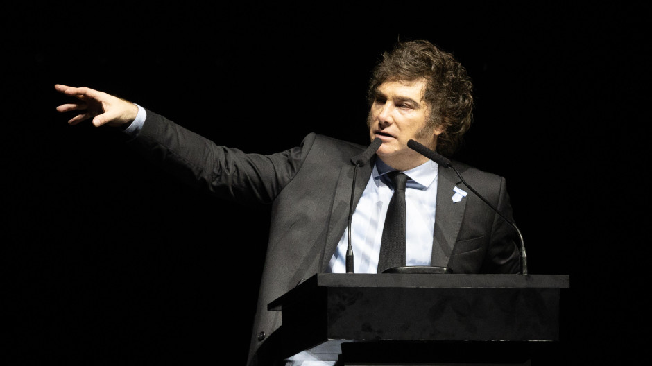 El presidente de Argentina, Javier Milei
