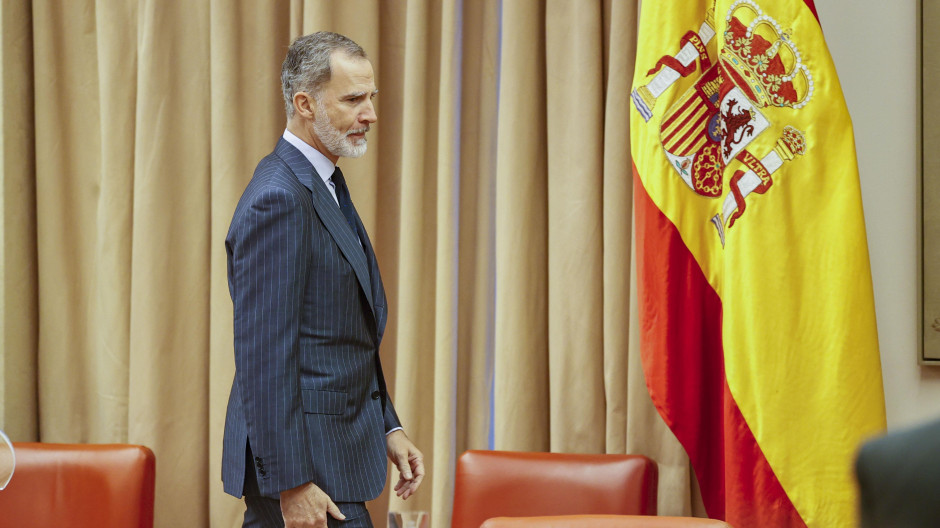 Felipe VI, en el Congreso de los Diputados