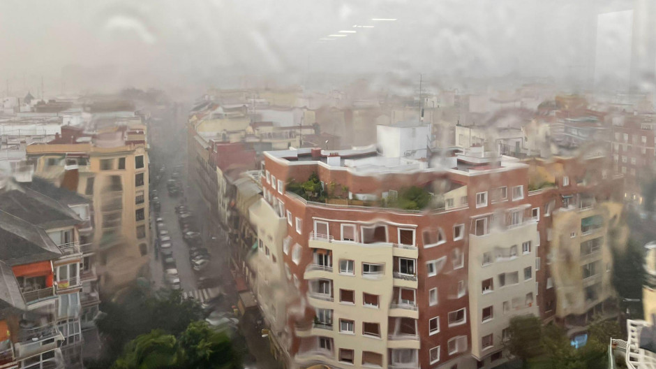 Lluvia Madrid