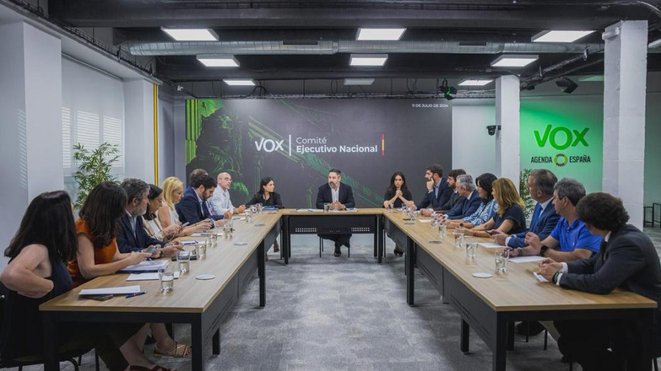 Reunión del Comité ejecutivo nacional de Vox