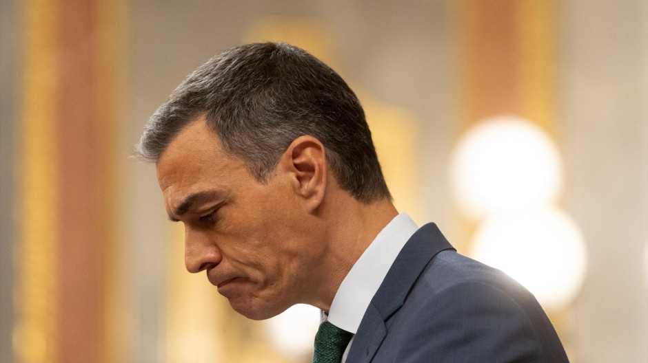 El presidente del Gobierno, Pedro Sánchez