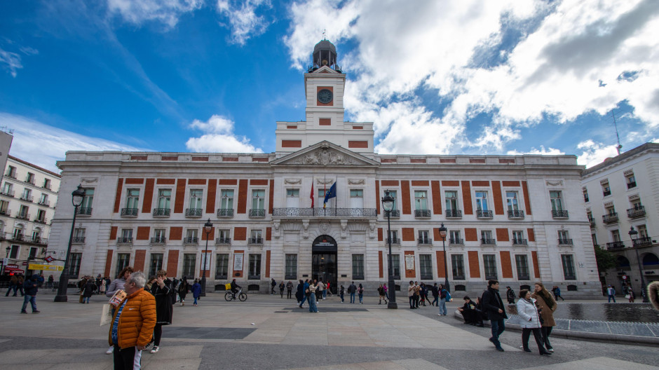 En directo desde la Puerta del Sol en Madrid