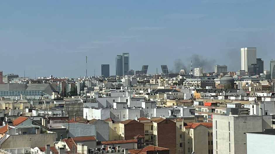 Incendio Chabolas madrid