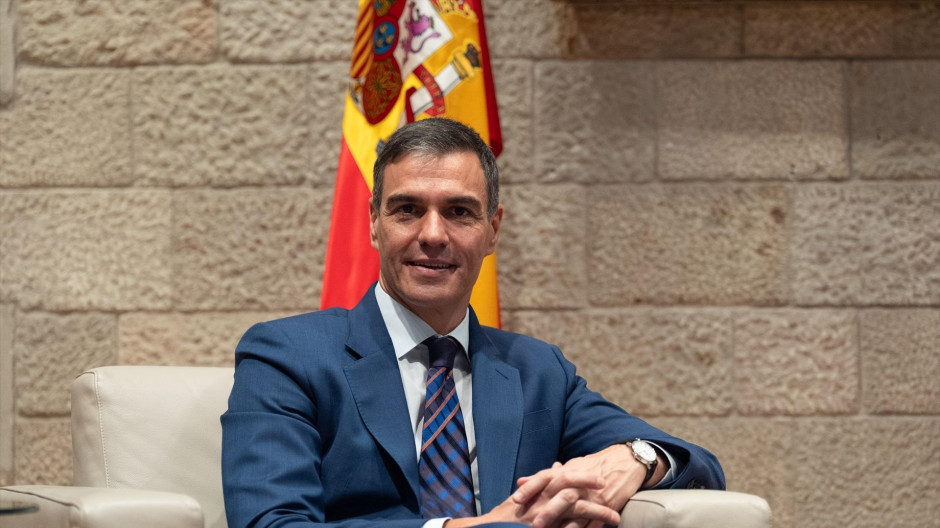 El presidente del Gobierno, Pedro Sánchez