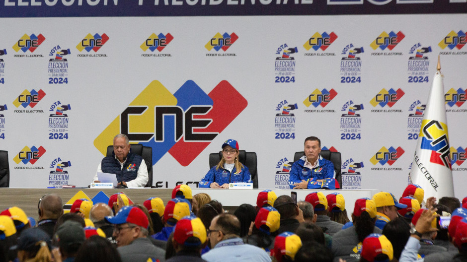 Así ha anunciado el régimen de Venezuela los resultados fraudulentos que dan la victoria a Maduro