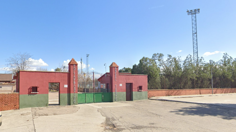 Imagen del polideportivo de Mocejón, donde un niño de 10 años ha sido asesinado