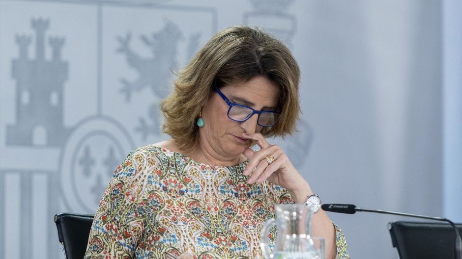 La vicepresidenta tercera y ministra para la Transición Ecológica y el Reto Demográfico, Teresa Ribera