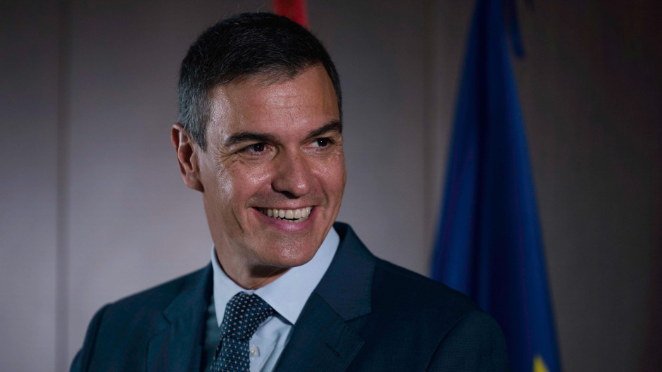 El presidente del Gobierno, Pedro Sánchez