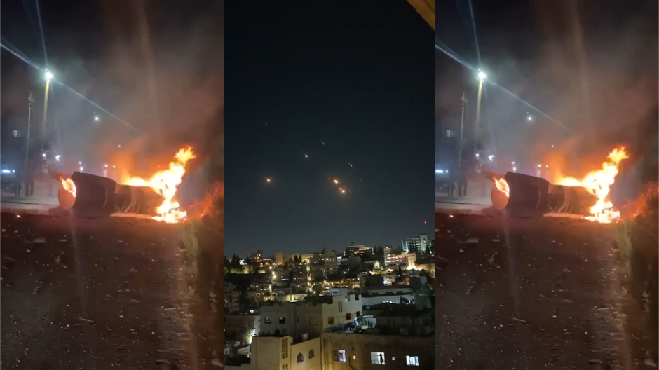 Lluvia de misiles en Amán