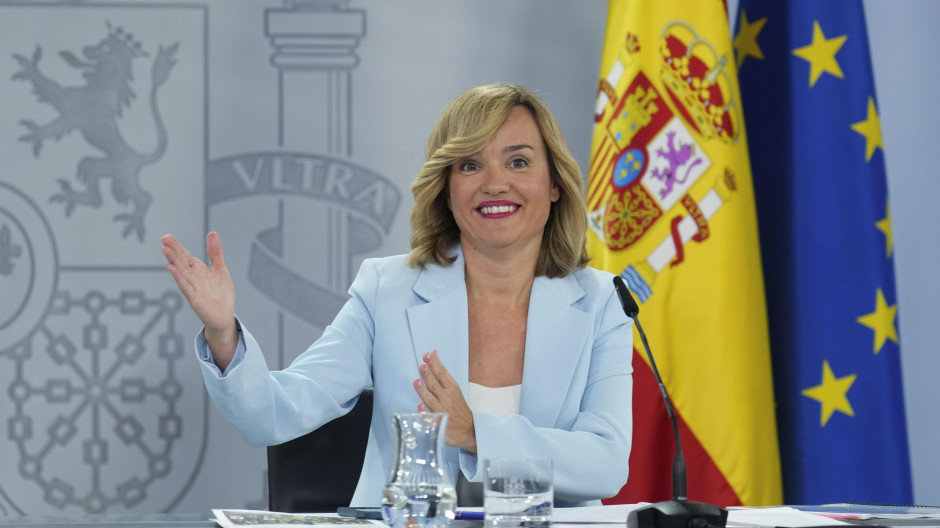 La ministra Portavoz, Pilar Alegría