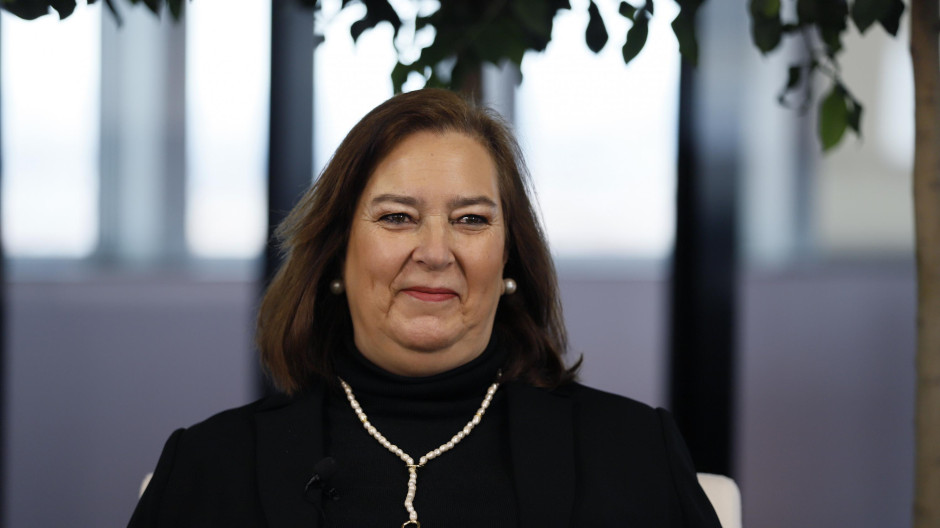 la presidenta de la Asociación Víctimas del Terrorismo (AVT), Maite Araluce