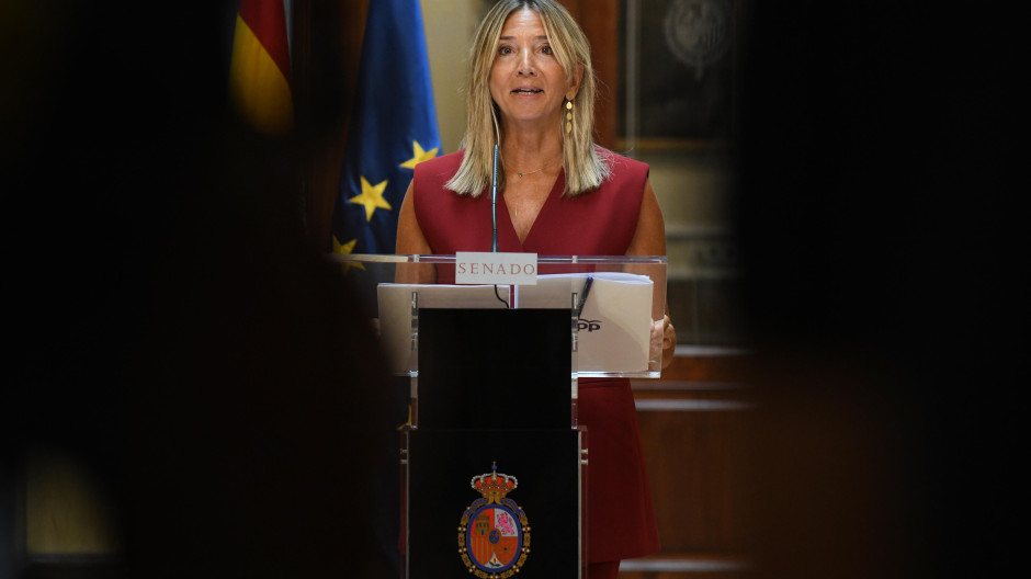 La portavoz del PP en el Senado, Alicia García