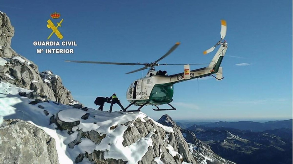 Rescate Guardia Civil Sierra Nevada