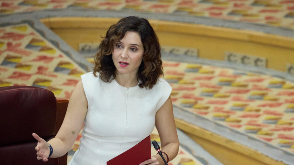 Cuando Ayuso denunció en la Asamblea a Errejón por machista
