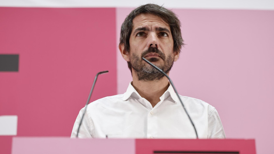 El portavoz de Sumar, Ernest Urtasun