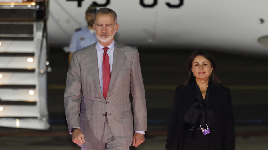 Felipe VI llega a Ecuador