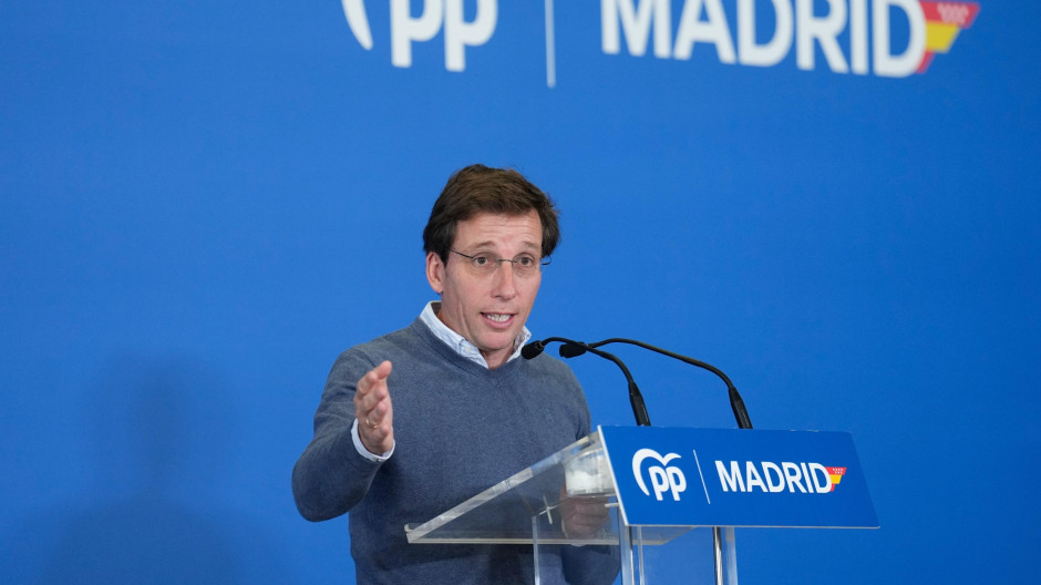 El alcalde de Madrid, José Luis Martínez-Almeida