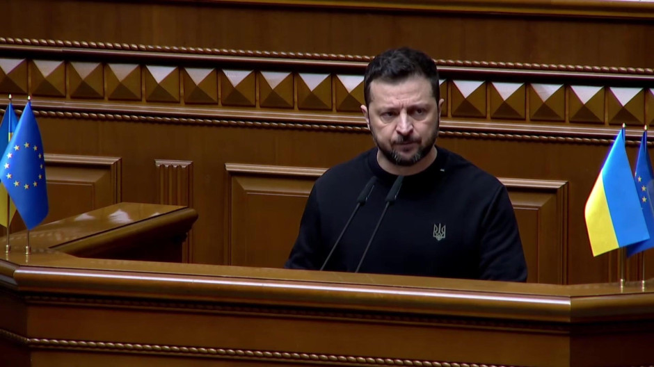 Zelenski habla de un «momento decisivo» en la guerra mientras trata de ingresar en la Unión Europea