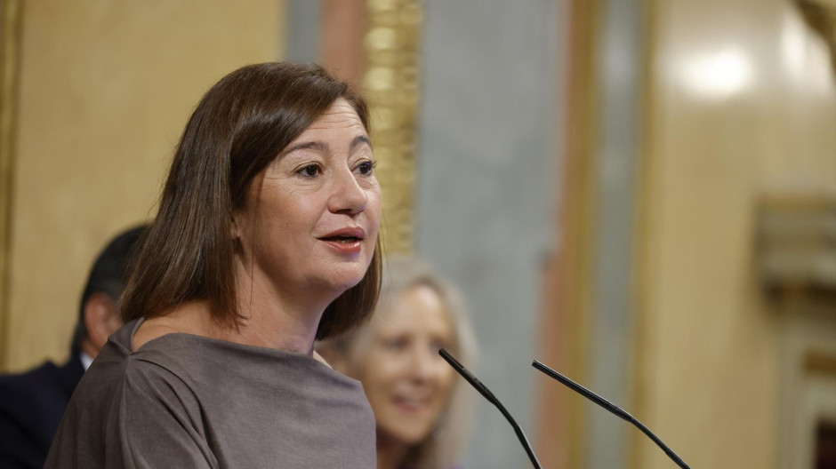 La presidenta del Congreso, Francina Armengol